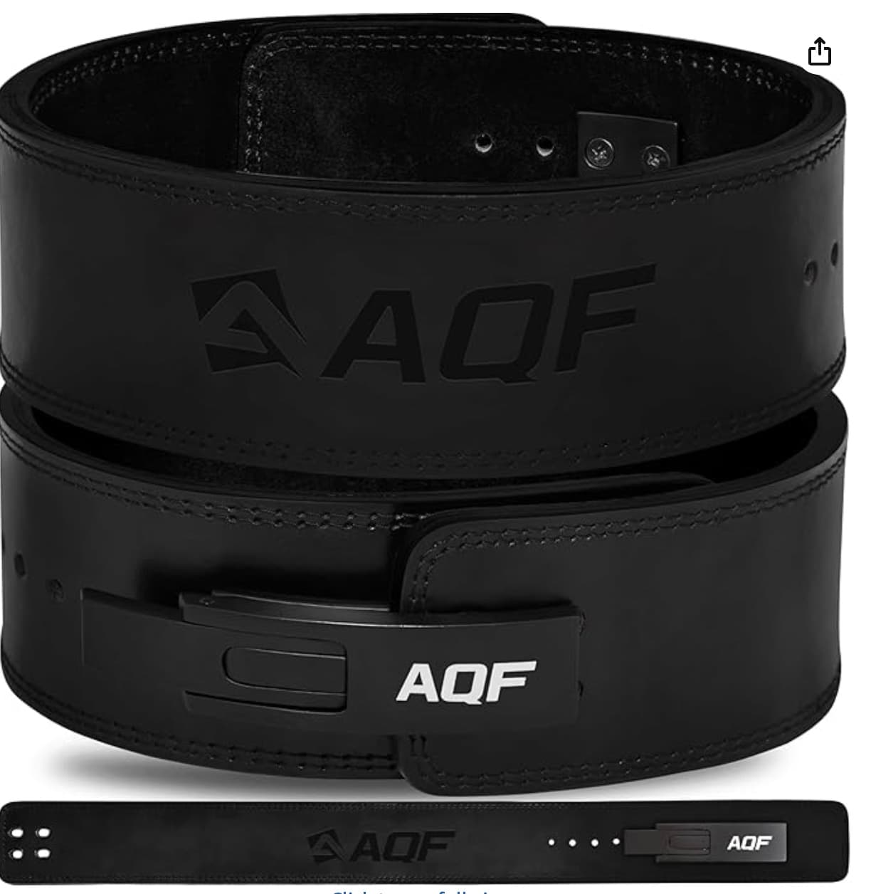 AQF lifting belt product visual