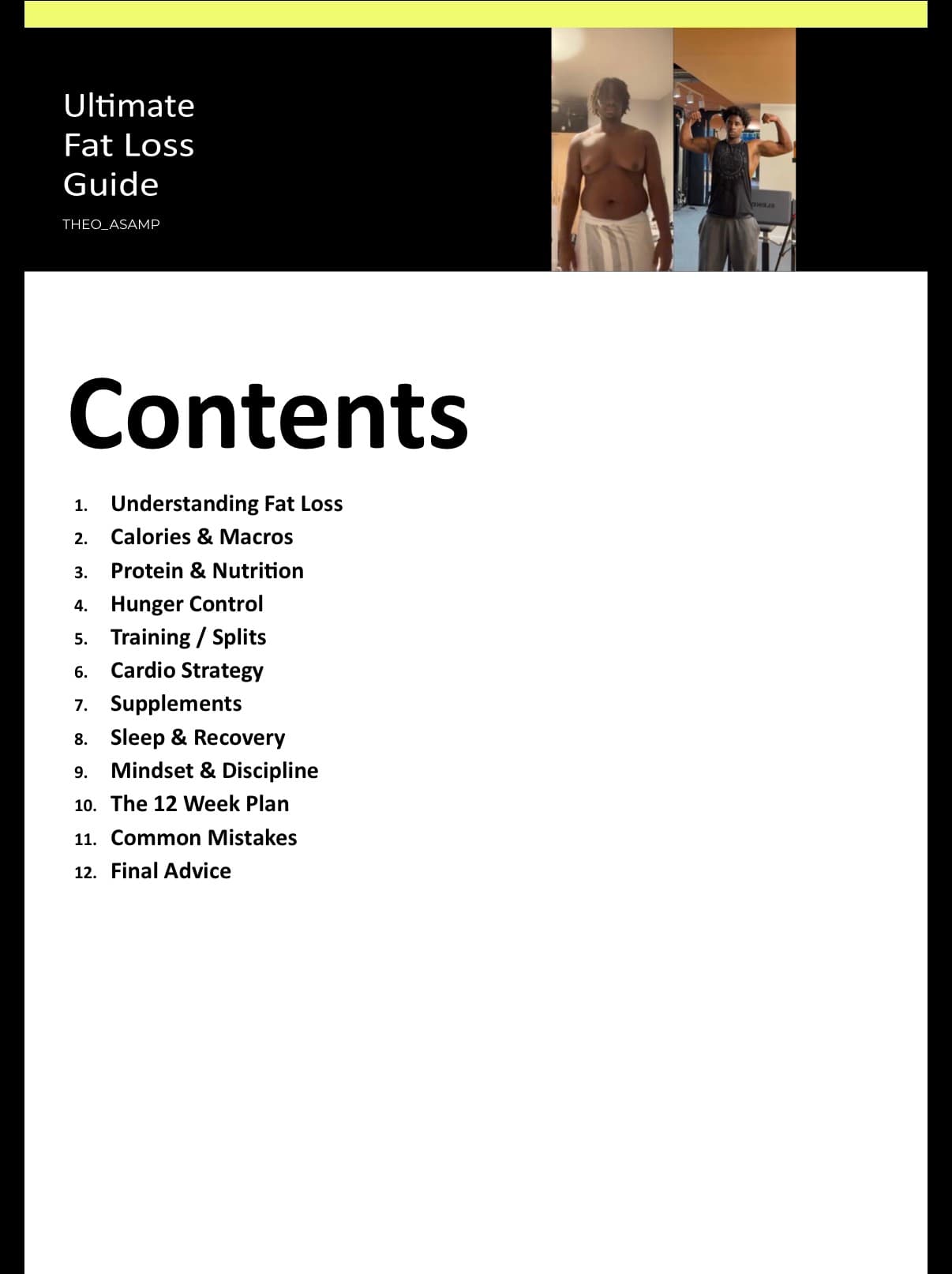 Ultimate Fat Loss Guide preview