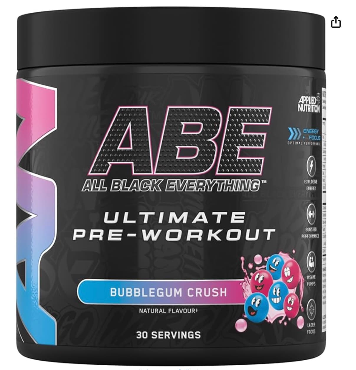ABE pre-workout product visual